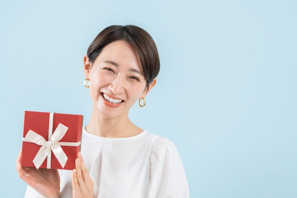 引き出物をもらって嬉しい