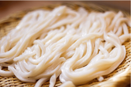 縁起物のうどん