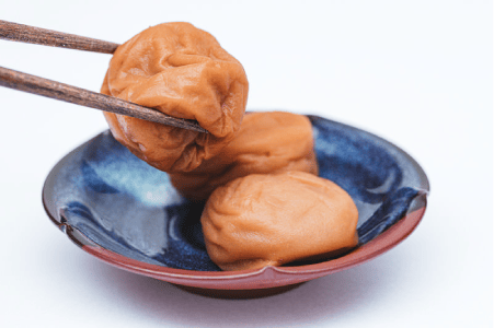 縁起物の梅干し