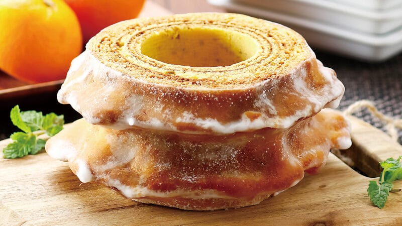 引菓子のバウムクーヘン